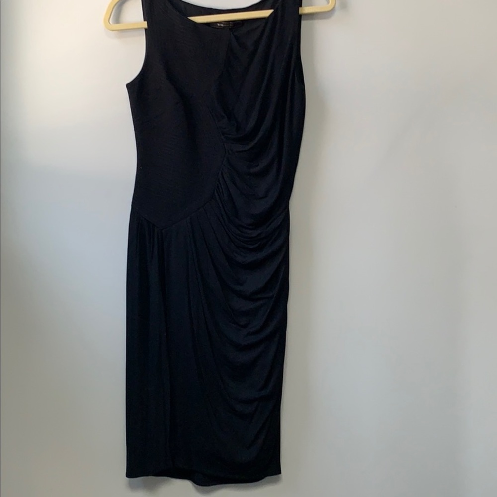 BCBG little black dress with bodice detail